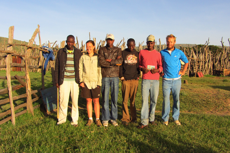 Tiny Masai village